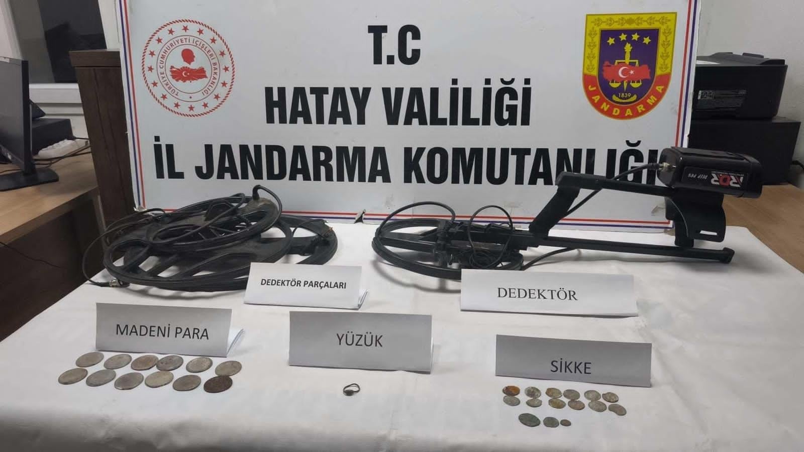 Hatay'da tarihi eser kaçakçılığı operasyonu
