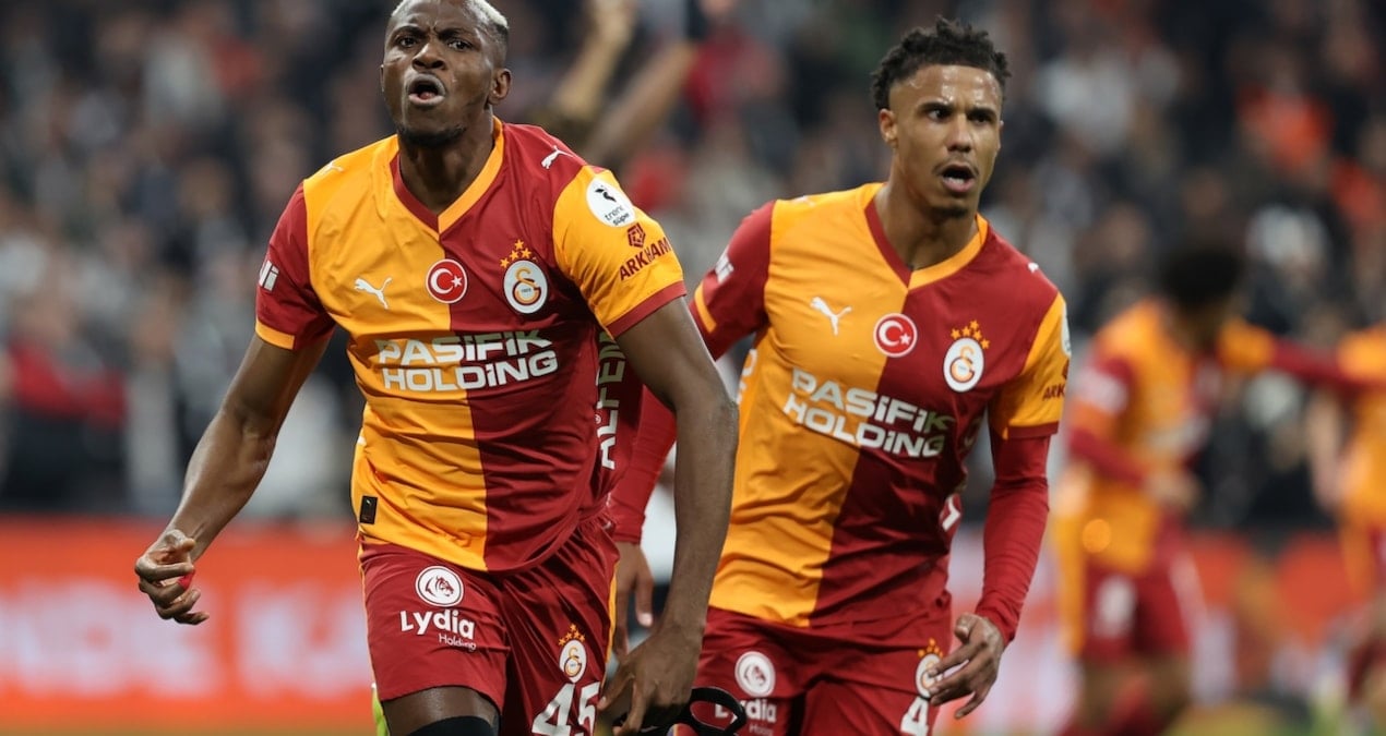 Galatasaray puan farkını 7'ye çıkarmak için sahada
