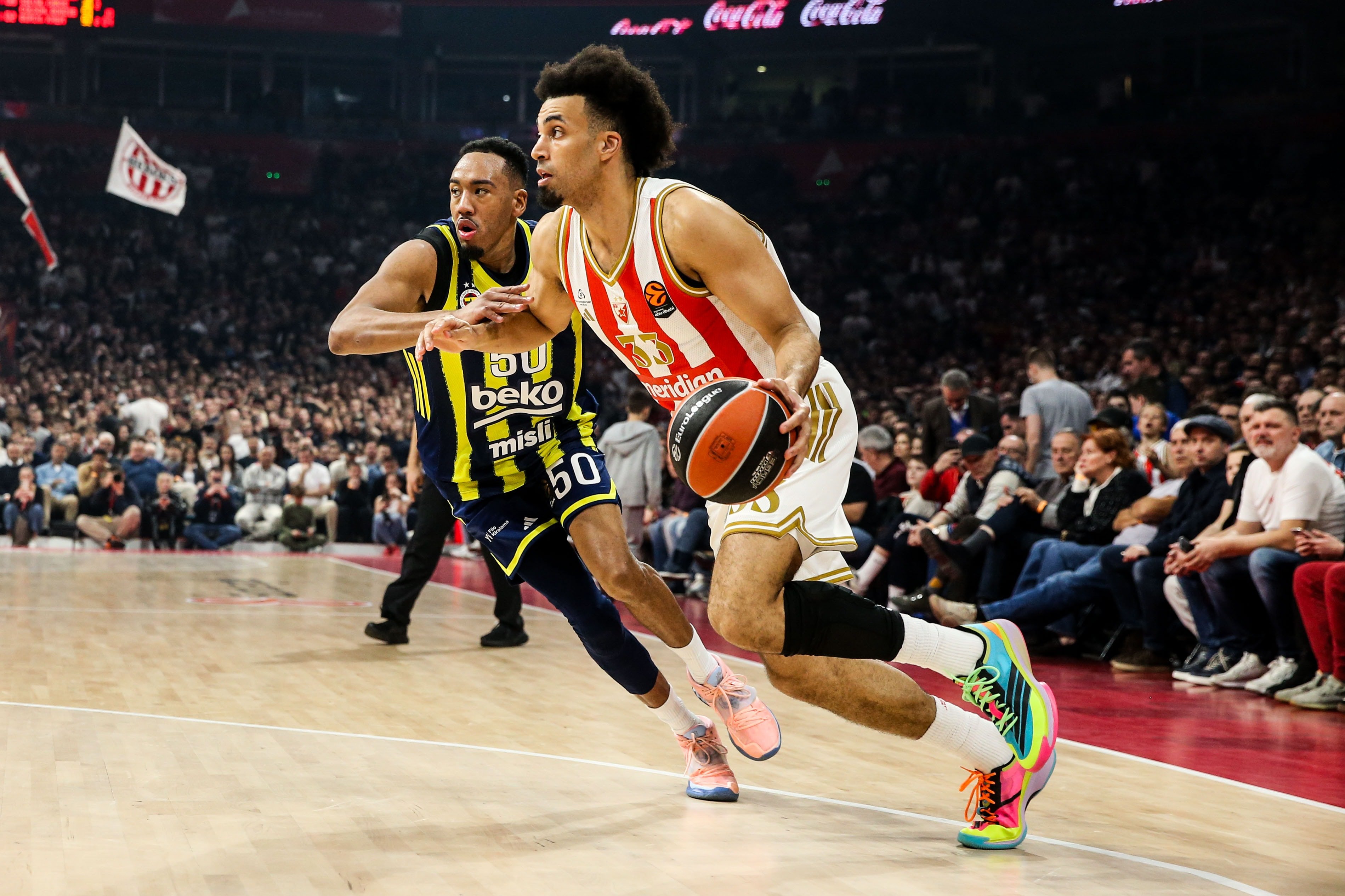 Fenerbahçe'nin serisi Belgrad'da sona erdi