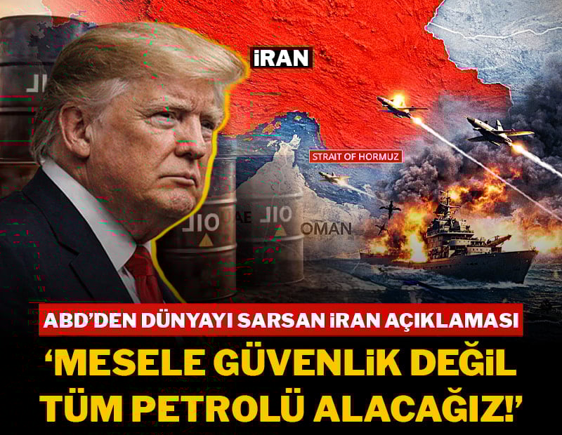 Beyaz Saray'dan dünyayı sarsan İran açıklaması: "Mesele sadece güvenlik değil, tüm petrol rezervlerini alacağız!"