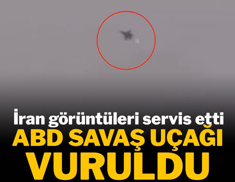 İran, ABD'ye ait F/A-18 savaş uçağı vurdu