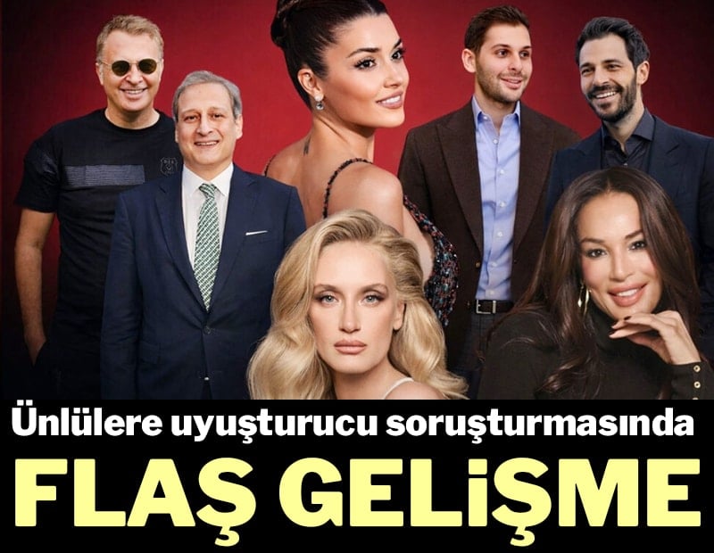 Ünlülere uyuşturucu soruşturmasında flaş gelişme: Adliyeye sevk edildiler