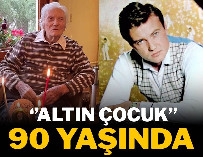 Yeşilçam'ın yakışıklı jönüydü : 90. yaşını böyle kutladı