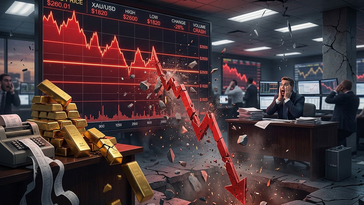 Altın piyasasında 42 yılın en büyük depremi: 1983’ten beri böylesi görülmedi!