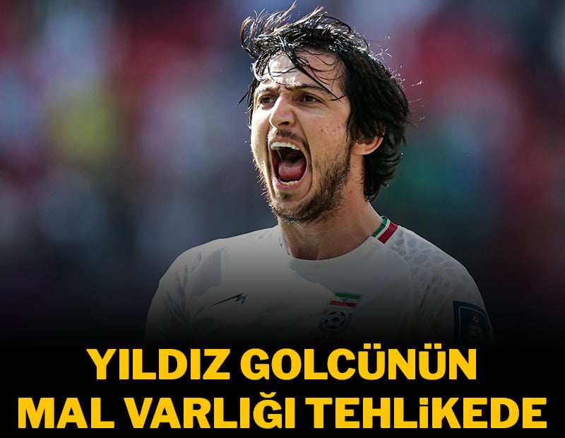 İranlı yıldız futbolcuya şok! Mal varlığı tehlikeye girdi
