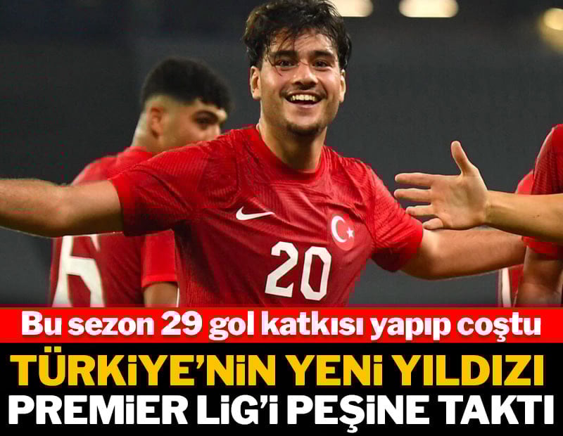 Türkiye'nin yeni yıldızı Aral Şimşir Premier Lig'i peşine taktı