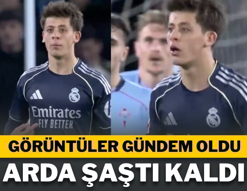 Arda Güler şaştı kaldı! Gündem olan görüntüler