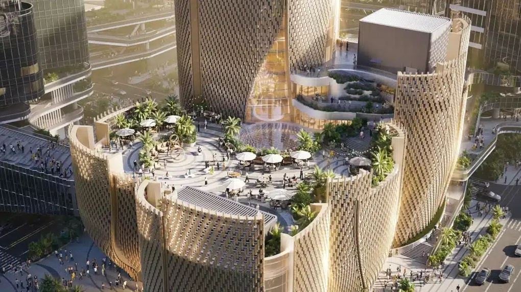 Tüpe benzeyen dev yapı 18 milyonluk şehre dikiliyor