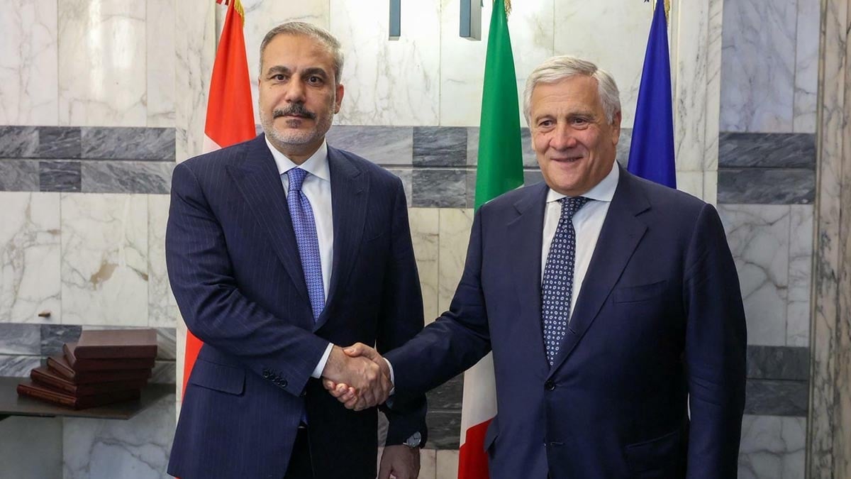 Hakan Fidan, İtalya Dışişleri Bakanı Tajani ile görüştü