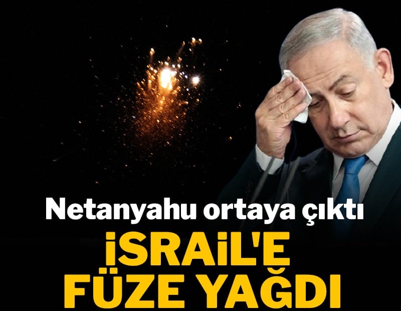 Netanyahu’nun basın toplantısı esnasında sirenler çaldı
