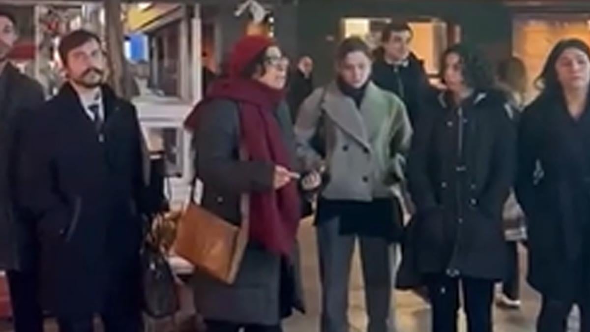 Avukatlar Fatma Nur ve kızı Hifa İkra için eylem yaptı