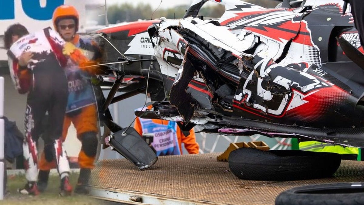 Formula 1'de akılalmaz kaza: Genç pilot ölümden döndü
