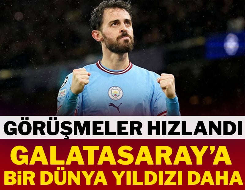 Galatasaray'a bir dünya yıldızı! Bernardo Silva adım adım geliyor