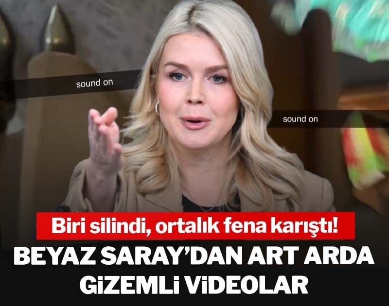 Beyaz Saray'ın şifreli mesajı ortalığı karıştırdı! Peş peşe iki video paylaşıp birini sildiler