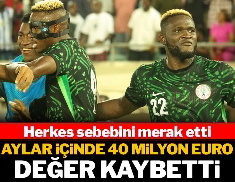 Yıldız golcüde tarihi değer kaybı! Aylar içinde 40 milyon euro eridi