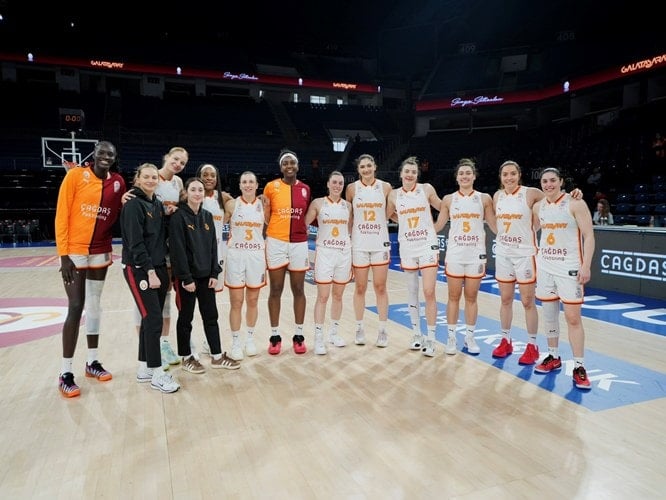 Çeyrek final serisinde avantaj Galatasaray Çağdaş Faktoring'de