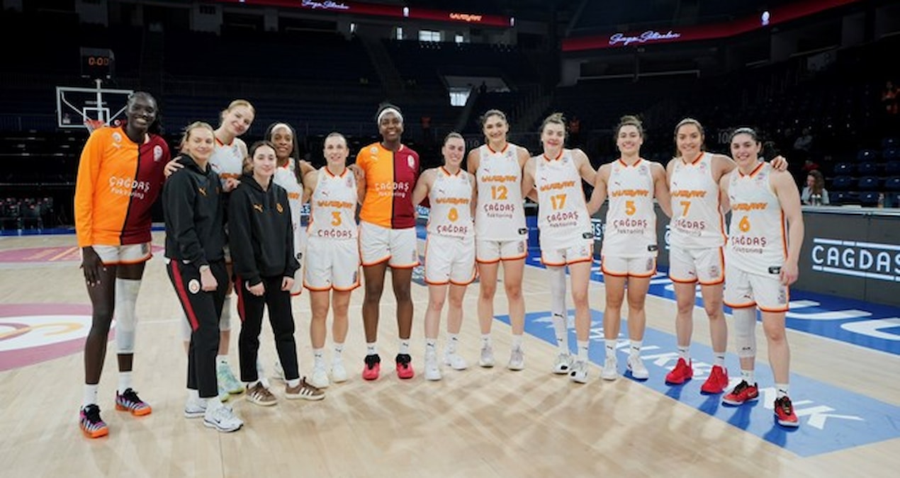 Çeyrek final serisinde avantaj Galatasaray Çağdaş Faktoring'de