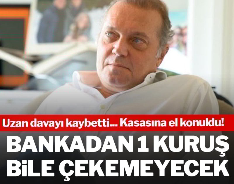 Cem Uzan'a şok üstüne şok! Bankalardan 1 kuruş bile çekemeyecek