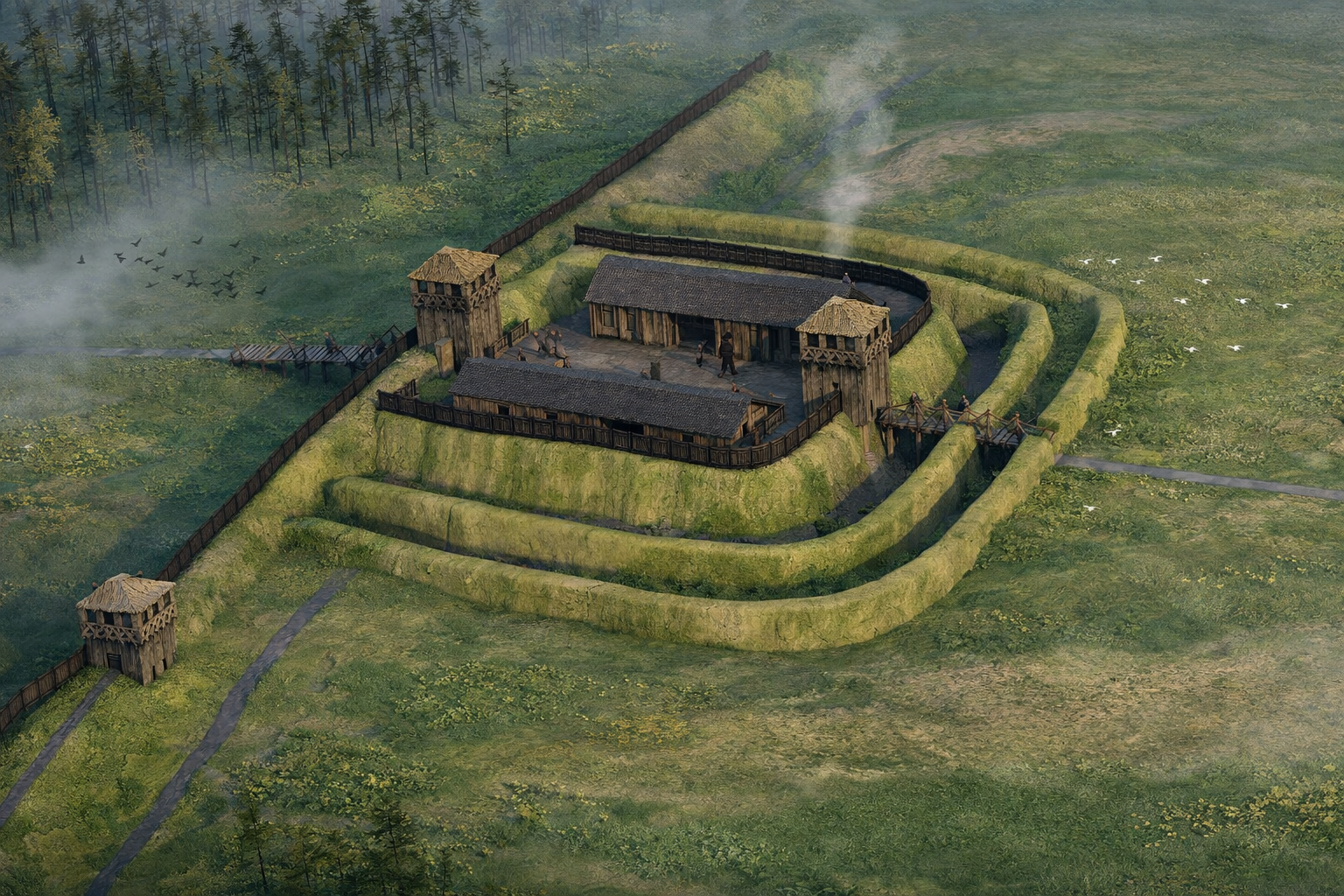 Antik askerlerin gizli gözetleme üssü bulundu