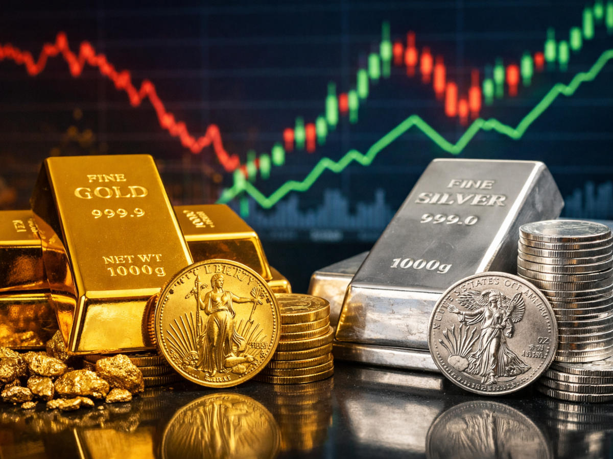 Altın külçeleri ve borsa verileri