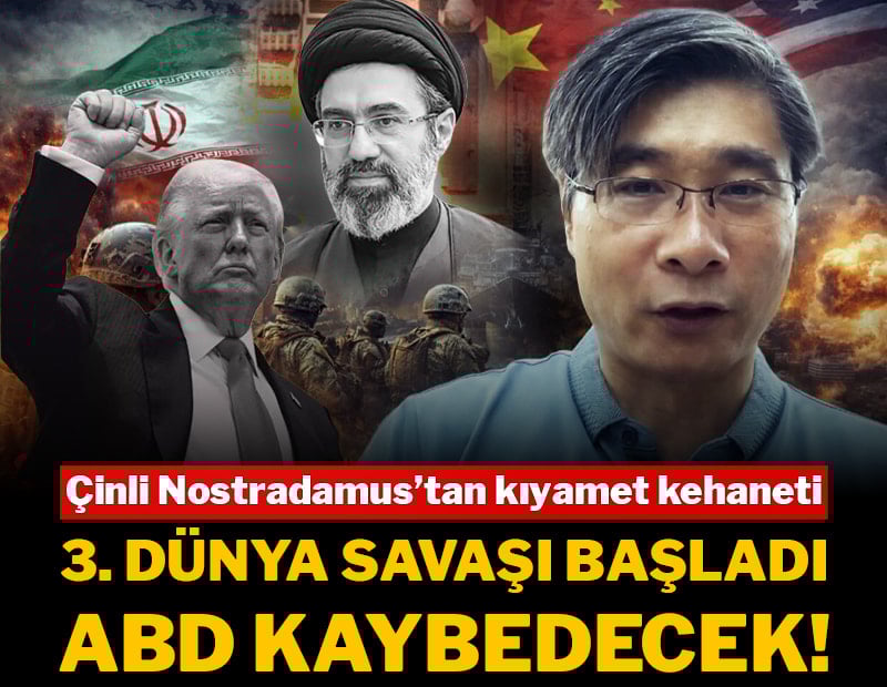 Çinli Nostradamus'tan kıyamet kehaneti: 3. Dünya Savaşı başladı, ABD kaybedecek!