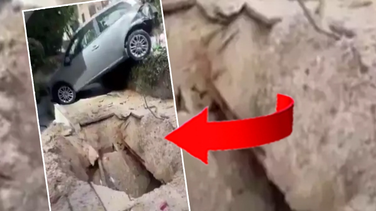 İsrail'in kalbinde dev çukur oluştu