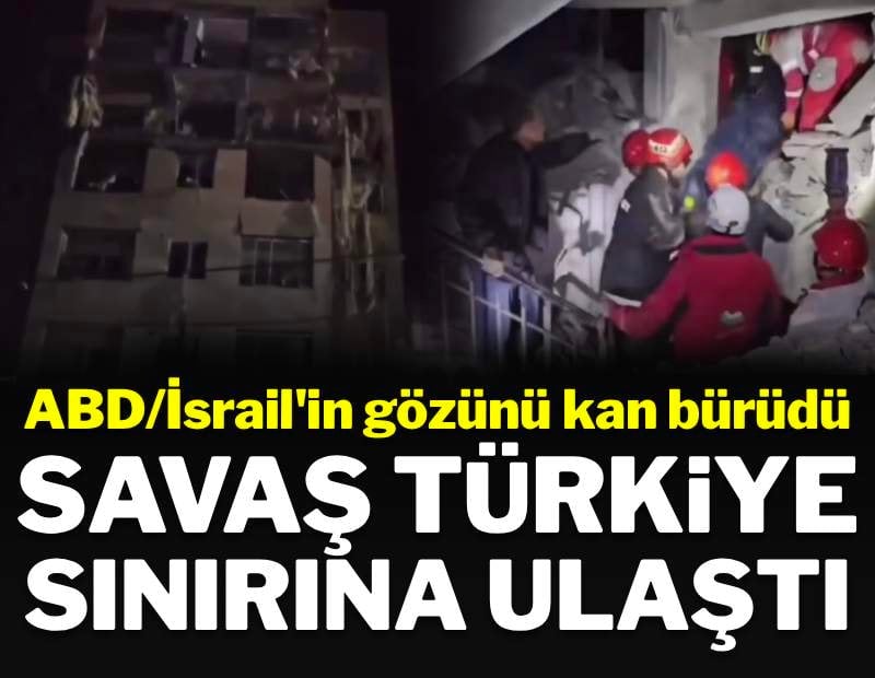 Savaş Türkiye'nin dibine kadar geldi: Sınırdaki kent vuruldu