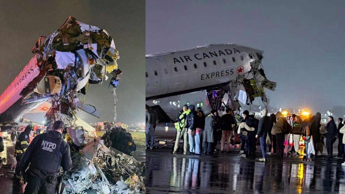 Uçak paramparça oldu: Çok sayıdalü ve yaralılar var