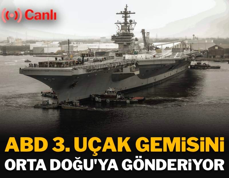 ABD 3. uçak gemisini Orta Doğu'ya gönderiyor | Savaş'ta 29'uncu gün