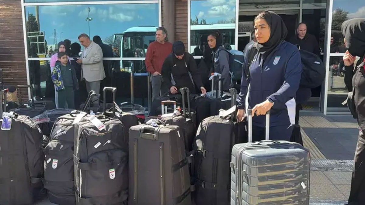 Dünyanın gözü kulağı onlardaydı: İran Milli Kadın Futbol Takımı Iğdır'da