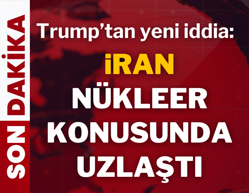 Trump'tan çarpıcı iddia: İran'la müzakereler sürüyor, nükleer konusunda uzlaştılar