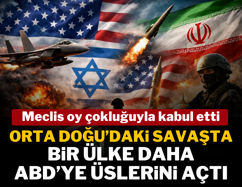 Meclis oy çokluğuyla kabul etti: Bir ülke daha ABD'ye üslerini açtı!