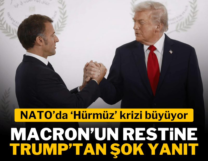 Donald Trump'tan 'Macron' iddiası: Çok yakında görevinden ayrılacak