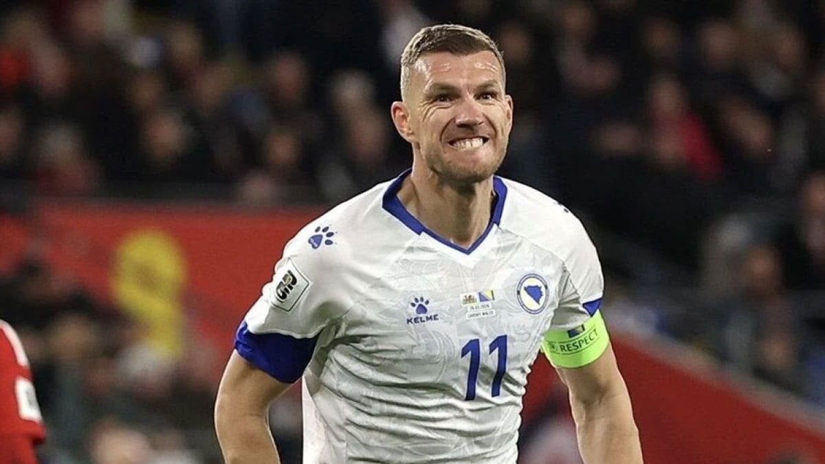 40 yaşındaki Dzeko ülkesine hayat verdi