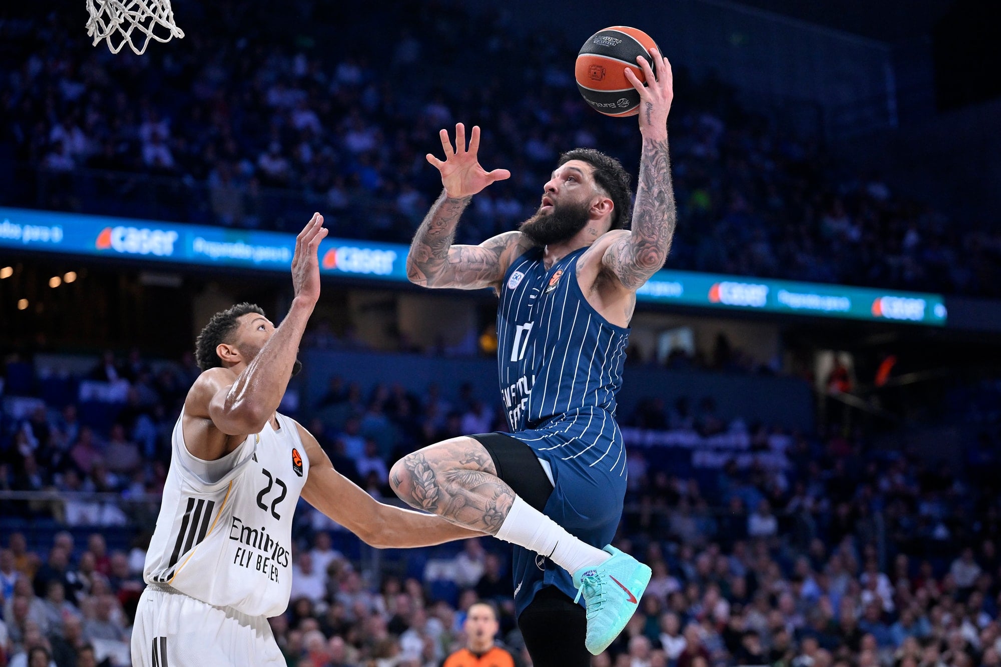 Anadolu Efes deplasmanda Real Madrid'e yenildi