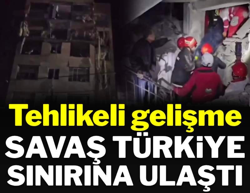 Savaş Türkiye'nin dibine kadar geldi: Sınırdaki kent vuruldu