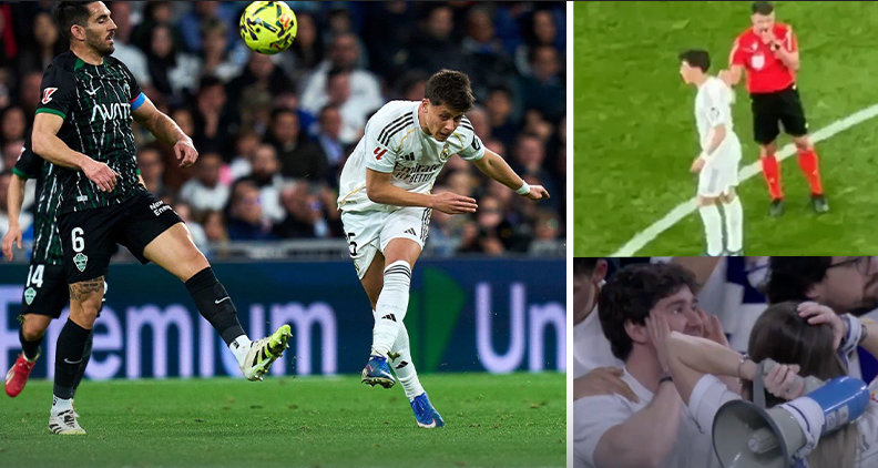 Yılın golünü attı! Hakem bile dayanamayıp Arda Güler'i tebrik etti!