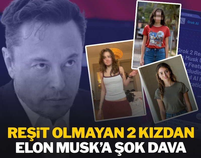 Reşit olmayan iki kızdan Elon Musk'a şok dava