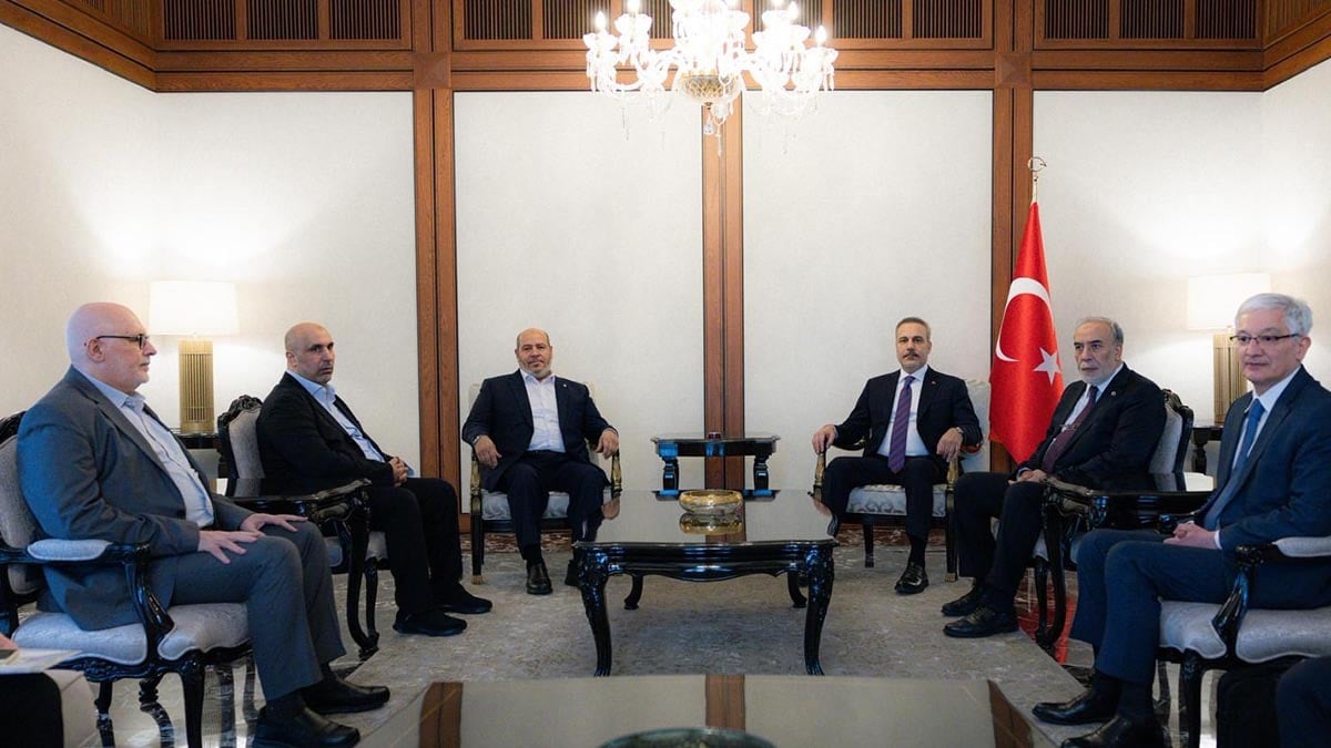 Ankara’da Kritik Trafik: İbrahim Kalın ve Hakan Fidan, Hamas heyetiyle görüştü