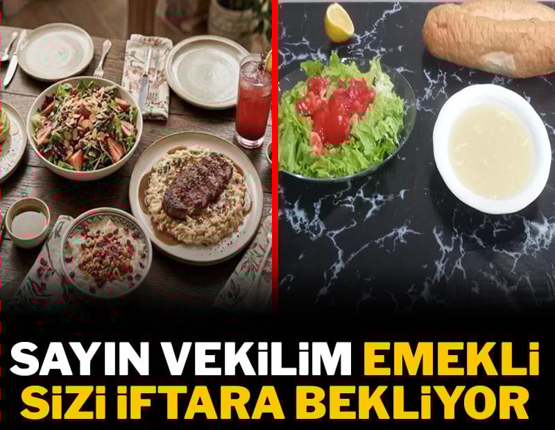 Emekli vatandaştan milletvekillerine: İftarda bizim sofrayı hatırlayın