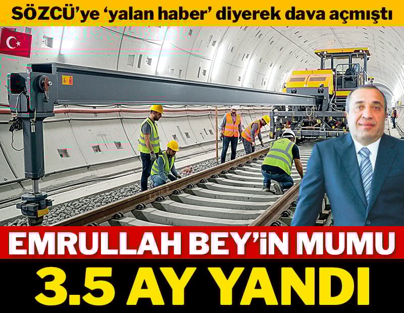 Emrullah Bey'in mumu 3.5 ay yandı