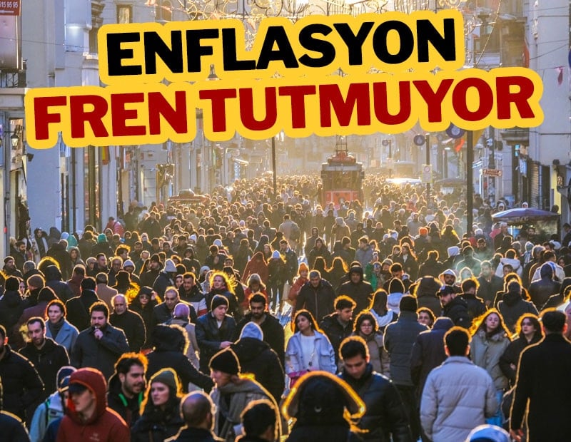 Enflasyon tavan ücretler sürünüyor