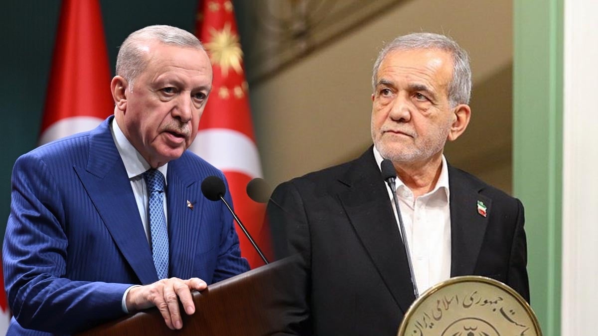 Cumhurbaşkanı Erdoğan İran lideri Pezeşkiyan ile görüştü