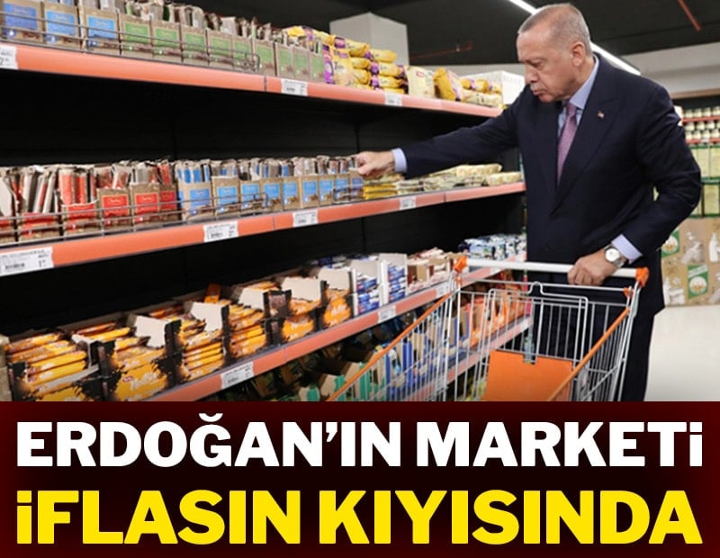 Erdoğan'ın marketi iflasın kıyısında