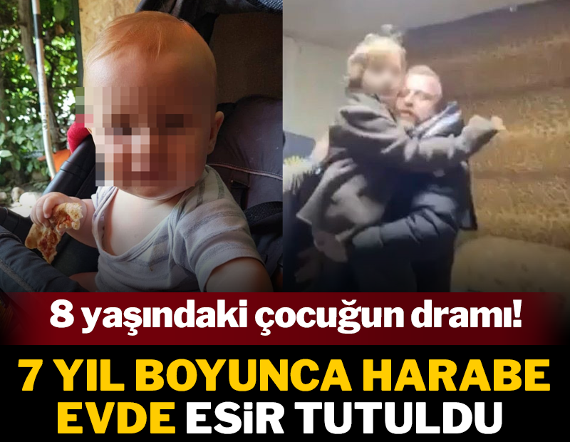 Türk babanın Alman sevgilisinden kaçırdığı çocuğun 7 yıllık esareti: Harabe evde çöp içinde bulundu