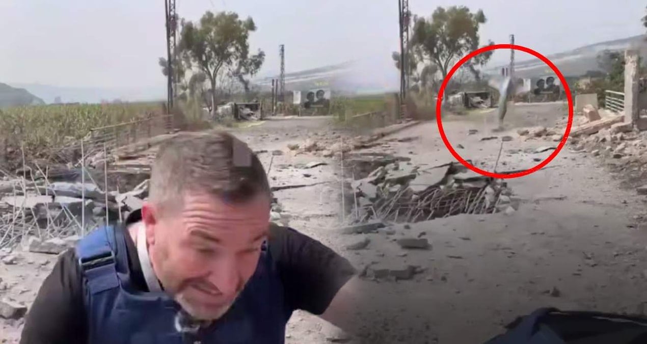 İsrail ordusu gazeteciyi canlı yayında vurdu