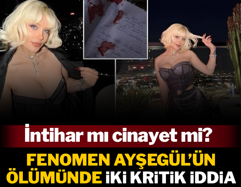 İntihar mı cinayet mi? Fenomen Ayşegül Eraslan’ın ölümünde iki kritik iddia