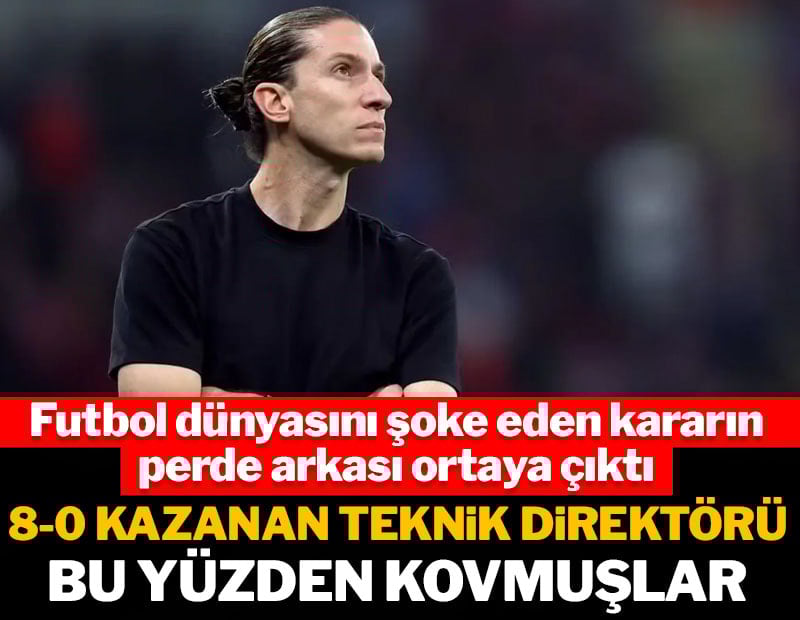 8-0 kazanan teknik direktörü bu yüzden kovmuşlar