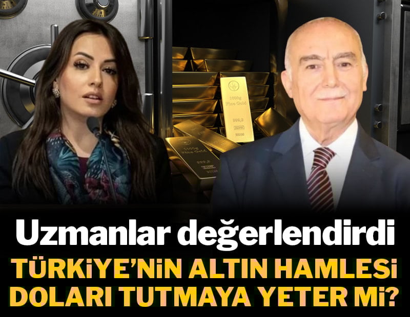 Türkiye'nin altın hamlesi doları tutmaya yeter mi? Uzmanlar değerlendirdi