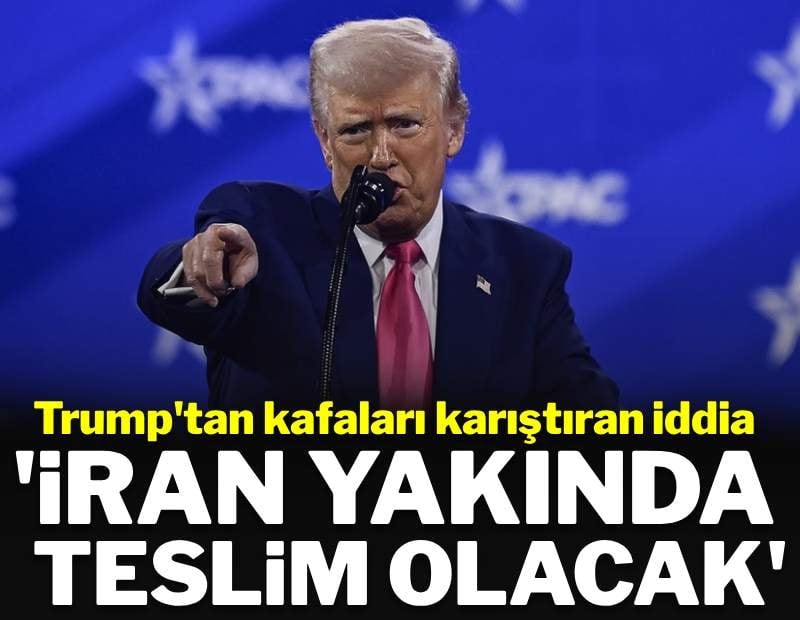 Trump G7 ülkelerine iddia etti: 'İran yakında teslim olacak'